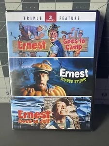 Ernest Goes to Camp/Ernest Scared Stupid/Ernest Goes to Jail (DVD, 2011, 2-Disc) - Picture 1 of 4