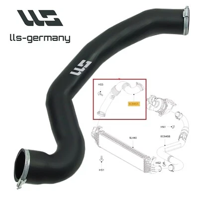 Für VOLVO C30 C70 S40 S80 V50 V70 2.0 D 31261896 Turboschlauch Ladeluftschlauch - Bild 1 von 4