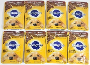 Pedigree Choice Cuts in Gravy Filet Mignon Flavor Adult Wet Dog Food 8 Pouches - Picture 1 of 3