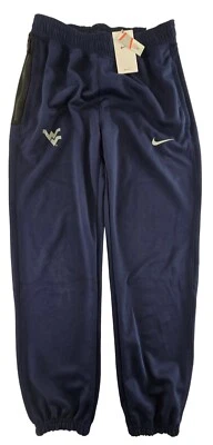 Nike WVU West Virginia Mountaineers Joggers Sweatpants DO6044 Size S NWT $70 - Image 1 of 4
