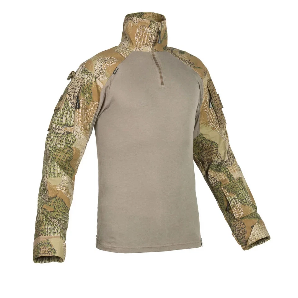 NUEVO Genuino Ejército Ucraniano "UAS" (Camisa Bajo Armadura) Cordura Capa Base Varan Camuflaje Foto 1 de 4