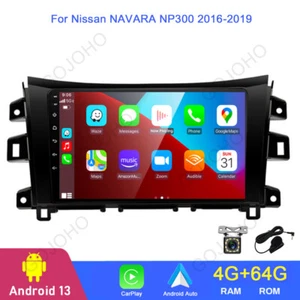 4+64GB For Nissan NAVARA NP300 2016-2019 Android 13 Carplay Car Stereo Radio GPS - Foto 1 di 20
