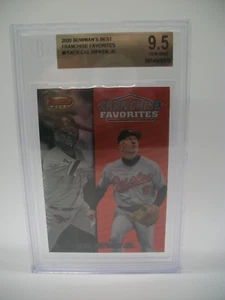 Cal Ripken Jr 2020 Bowman's Best Franchise Favorites BGS GEMA COMO NUEVA 9,5 Orioles - Imagen 1 de 1