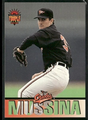 Mike Mussina 1994 Triple Play #157 Baltimore Orioles - Image 1 of 2
