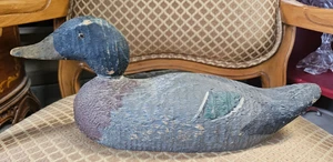 Antique Wooden duck decoy mallard collectable - Bild 1 von 8