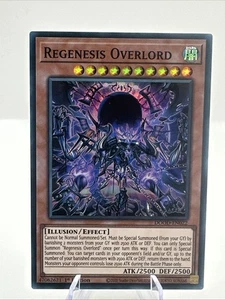 Yu Gi Oh Doom of Dimensions Regenesis Overlord 1st ED NM Super Rare DOOD-EN022 - Bild 1 von 3