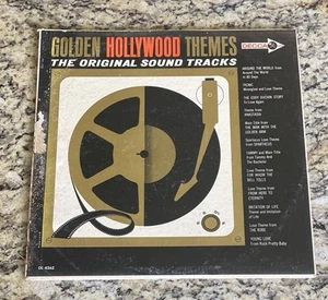 Golden Hollywood Themes - Original Sound Tracks 12” Vinyl LP Album Record 1963 - Picture 1 of 1