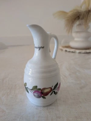 Essigbürette Pariser Porzellan Dekor Les Quatre Saisons alter Krug - Bild 1 von 4