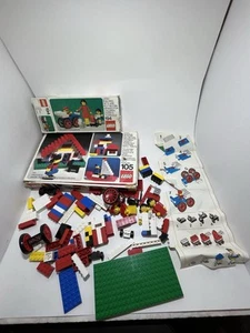 Lego 105 Building Set 1973 Vintage With Box & 194 Set - Picture 1 of 8