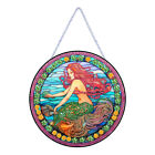T0# Mermaid Diamond Painting Hanging Pendant Acrylic Diamond Painting Hanging Si