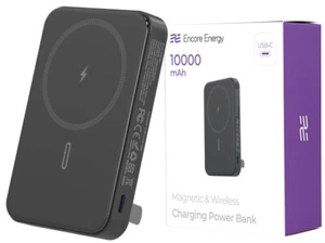 Kabelloses Ladegerät - 10.000 mAh Powerbank USB-A USB-C MagSafe Encore Energy - Bild 1 von 6