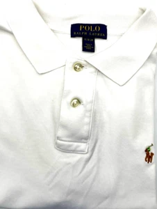 Polo by Ralph Lauren Polo Flesh Pony Logo Shirt White Youth Boys XL 18-20 - Picture 1 of 7