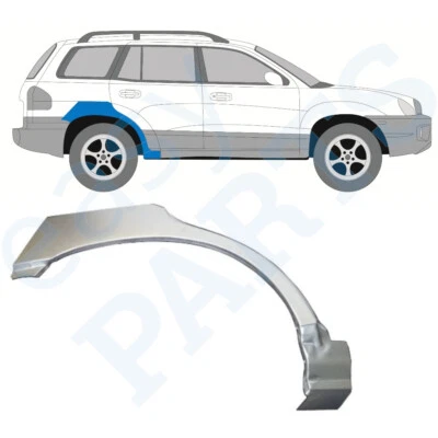 HYUNDAI SANTA FE 2001-2006 REAR WHEEL ARCH REPAIR PANEL / RIGHT - Image 1 of 2