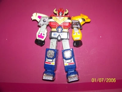 Power Rangers Deluxe Lost Galaxy Megazord Bandai 1998 de colección Foto 1 de 2