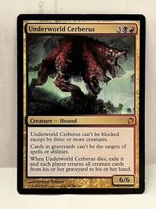 MTG-Underworld Cerberus - #208-Theros (THS)-Regular- NM - Picture 1 of 2