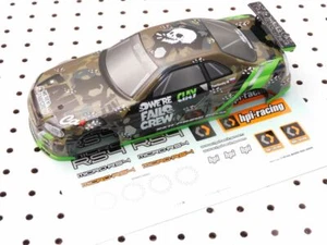 Cuerpo y calcomanías HPI Racing Micro RS4 1:18 pintado de fábrica We're Fail Crew - Imagen 1 de 2