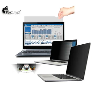 FoxCript® Laptop Notebook Anti-Spy Privacy Blickschutzfolie Sichtschutzfolie 🛡️ - Bild 1 von 15