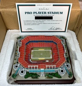 DANBURY MINT MIAMI DOLPHINS PRO PLAYER STADIUM REPLICA w/ BOX & COA - Picture 1 of 10