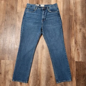 Kirkland Signature Women's High Rise Straight Jeans Blue Size 10 (32x27) - Picture 1 of 11