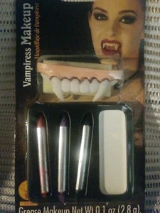 Halloween Vampiress Make Up Kit. Costume. Mrs. Dracula NEW - Picture 1 of 3