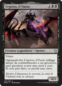 MTG Magic DOM Dominaria - 1x ITA EX 109 U Urgoros, il Vuoto - Picture 1 of 1