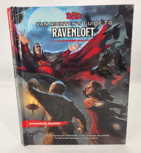NEW Dungeons & Dragons Van Richten's Guide to Ravenloft Hardcover - Foto 1 di 15