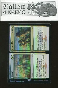 Magic The Gathering Asegurar/Ensamblar Prelanzamiento Lámina Estampada Gremios de Ravnica (Casi Como Nuevo) - Imagen 1 de 2