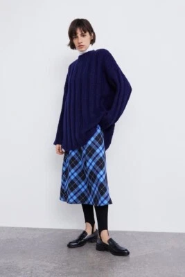 Zara Women Studded Loafers Black 5543/301 Size 9 NWT - Image 1 of 4