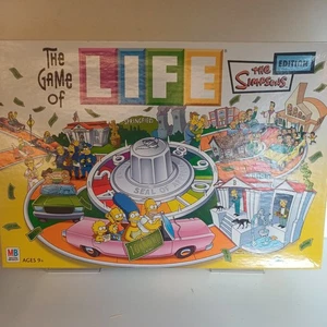 Vintage  MB Games Game of Life board game (The Simpsons Edition) - Picture 1 of 7