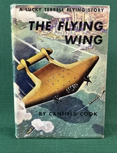 The Flying Wing - Lucky Terrell Flying Story #8 by Canfield Cook HC DJ 1946 VGUC - Picture 1 of 14