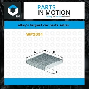 Pollen / Cabin Filter fits LANCIA YPSILON 312 9 2011 on Wix 71775823 Quality New - Picture 1 of 2