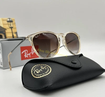 *New* Ray-Ban RB4171 Erika Polarized Sunglasses 6514/13 Brown Gradient UV400 - Image 1 of 4