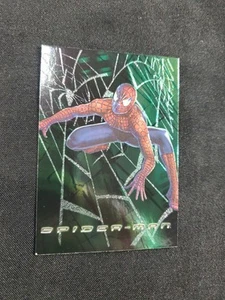 2002 Topps Marvel Spider-Man: The Movie Web Tech Foil Spider-Man #F1 NM See Pics - Picture 1 of 4