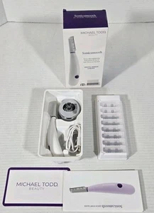 Michael Todd Beauty Sistema de depilación Dermaplaning Sónico 2 en 1 NUEVO (LEER) - Imagen 1 de 3