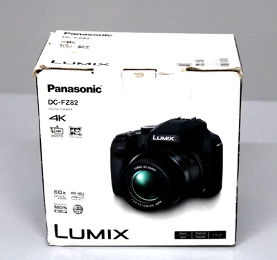 PANASONIC Lumix DC-FZ82 Bridgekamera Schwarz, 60x opt. Zoom, TFT-LCD, WLAN - Bild 1 von 4