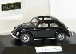 Faller 1:43 4355 Memory Cars VW Escarabajo 1962 negro - EXCELENTE + EMBALAJE ORIGINAL # - Imagen 1 de 1
