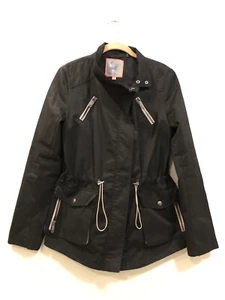 Circus By Sam Edelman Black Jacket Windbreaker SIZE M With Zippers - Picture 1 of 7