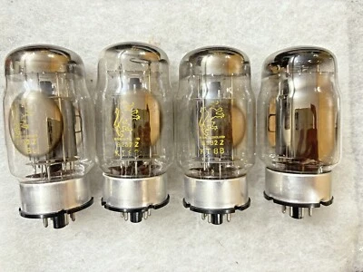 Placas negras Genalex Gold Lion KT88 6550 OOO Getter probado excelente emparejado Foto 1 de 4