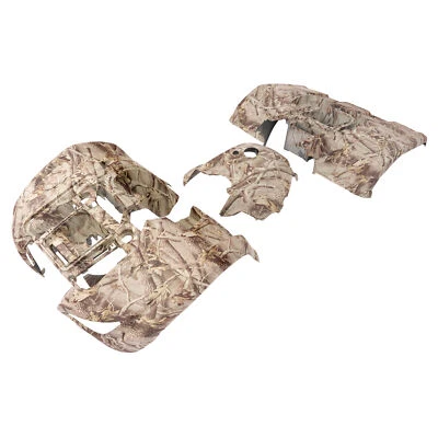 For  Yamaha Grizzly 400 450 07 08 Kodiak 400 05 06 Fender Set Carbon Fiber Color - Image 1 of 4