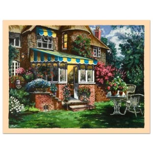 Anatoly Metlan "Perfect Patio" Untitled LED Serigraph. Num & H/Signed. COA. New - Imagen 1 de 2