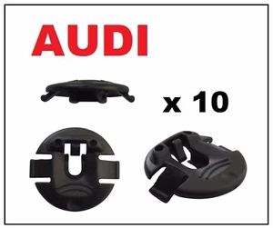 10 x AUDI Wheel Arch Lining Fastener Washer Splash Guard Clips  - Picture 1 of 4