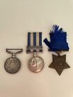 Victorian Medal Trio 1882 Egypt 1882 Khedive's Star & Long Service & Conduct