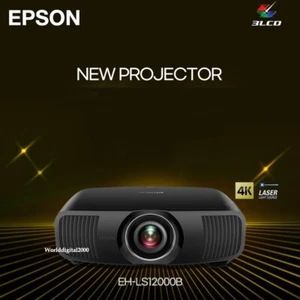 EPSON Pro Cinema EH-LS12000B 4K PRO-UHD True Laser Projector 3-LCD 2,700 Lumen - Picture 1 of 1