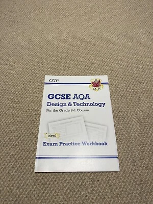 Grade 9-1 GCSE Design & Technology AQA Exam Practice Workbook and Answers NEW - Image 1 of 2