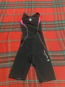 Aqua Sphere One Piece Training Swim Suit - US Size 28 Black - Picture 1 of 3