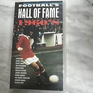 Footballs Hall Of Fame 1960’s George Best vhs - Picture 1 of 3