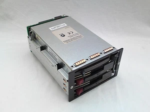 HP Compaq 2 Bay Hot-Plug SCSI Drive Cage 253761-001 + 2 Tray Caddy 349471-003 - Photo 1/6