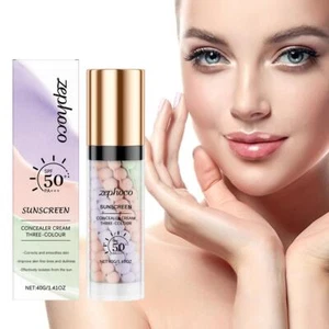 Sunscreen Isolation Cream 40ml Face Primer Makeup Moisturizing Cream Invisi GX - Picture 1 of 16