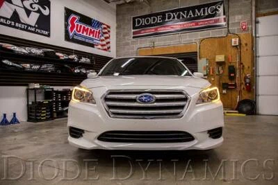 Diode Dynamics 2015-2019 se adapta a Subaru Legacy Outback C-Light Switchback LED Halos Foto 1 de 4