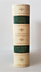 NOVARA E IL SUO TERRITORIO - 1952 Banca Popolare Novara copia numerata - Picture 1 of 10